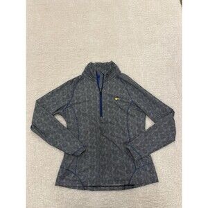 Masters Magnolia Lane Women’s Large Black White Geometric UPF Quarter-Zip Jacket